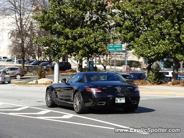 Mercedes SLS AMG spotted in Atlanta, Georgia