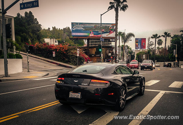 Aston Martin Vantage spotted in Los Angeles, California