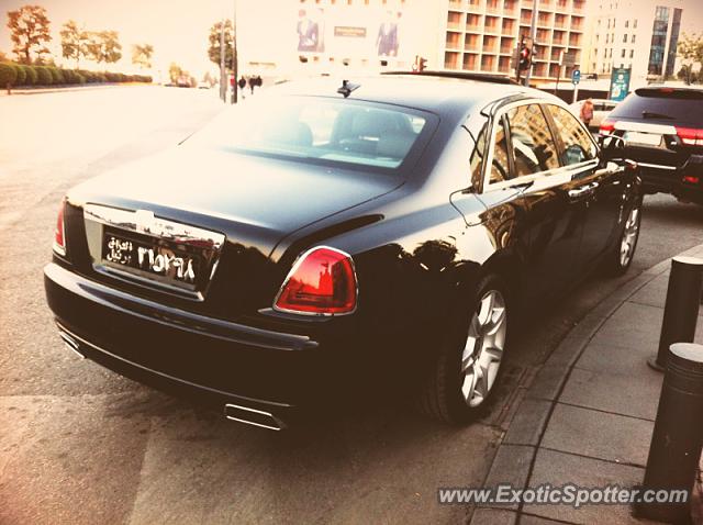 Rolls Royce Ghost spotted in Beirut, Lebanon