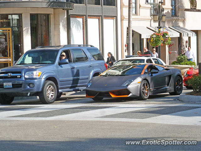 Lamborghini Gallardo spotted in Beverly Hills, California