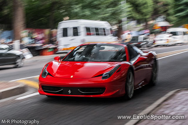 Ferrari 458 Italia spotted in Sandton, South Africa