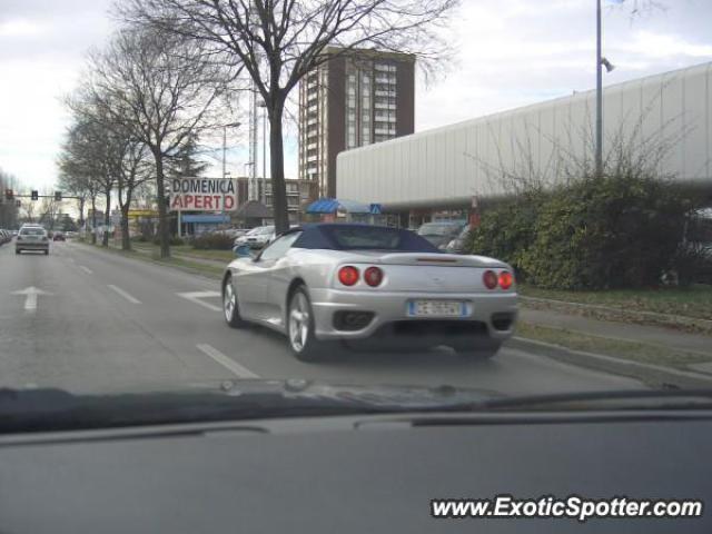 Ferrari 360 Modena spotted in Treviso, Italy