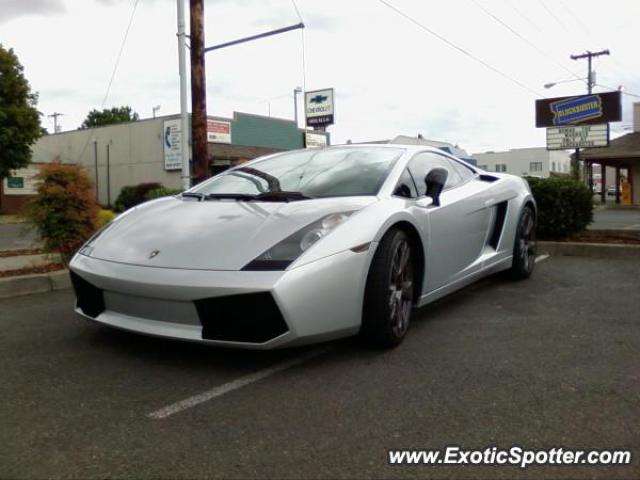 Lamborghini Gallardo spotted in Molalla, Oregon