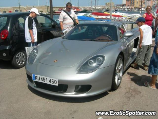 Porsche Carrera GT spotted in St. Tropez, France