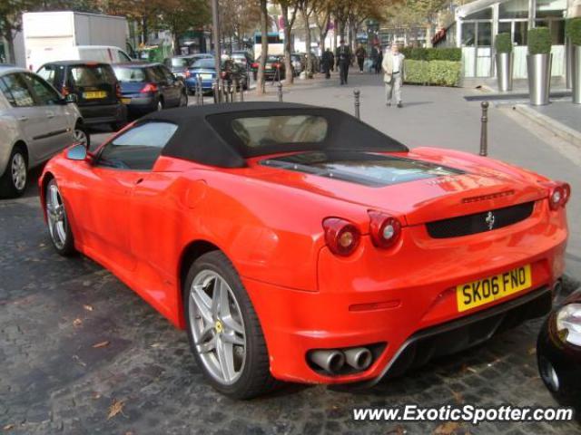 Ferrari F430 spotted in Paris, France