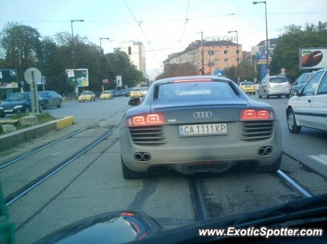 Audi R8 spotted in Sofia, Bulgaria