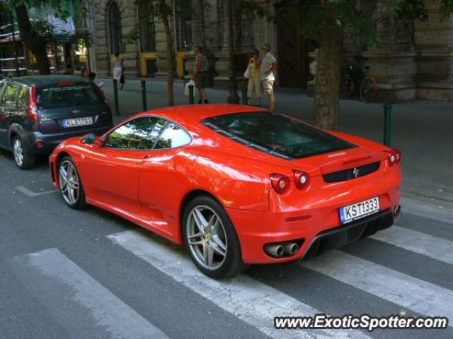 Ferrari F430 spotted in Budapest, Hungary