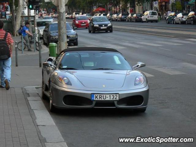 Ferrari F430 spotted in Budapest, Hungary