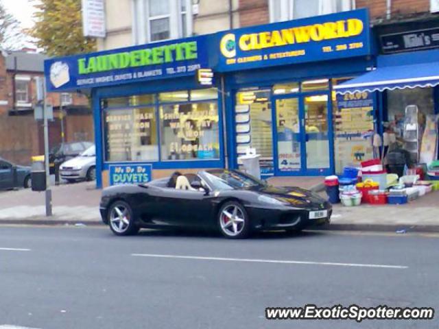 Ferrari 360 Modena spotted in Birmingham, United Kingdom