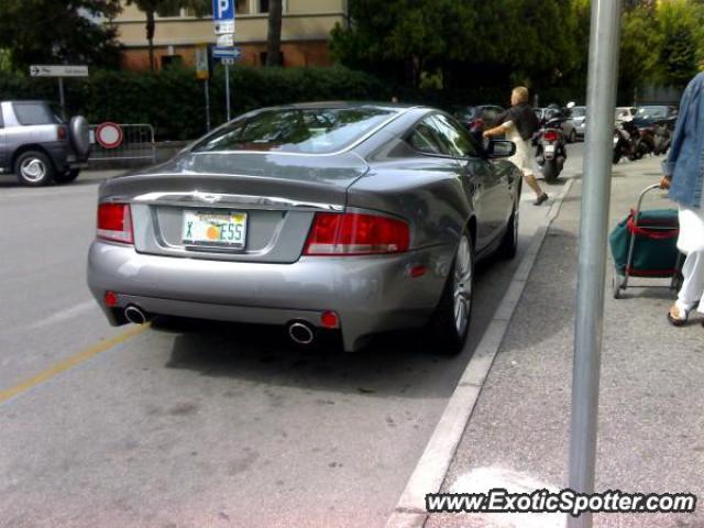 Aston Martin Vanquish spotted in Pordenone, Italy