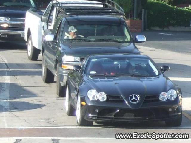 Mercedes SLR spotted in Hollywood, California