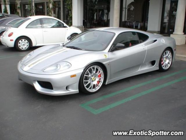 Ferrari 360 Modena spotted in Newport, California