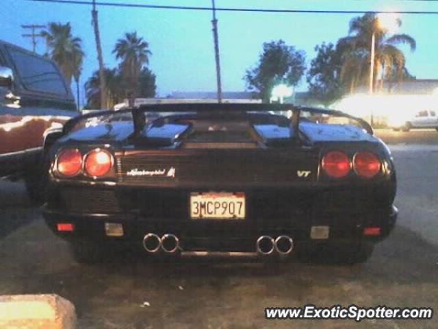 Lamborghini Diablo spotted in Riverside, California