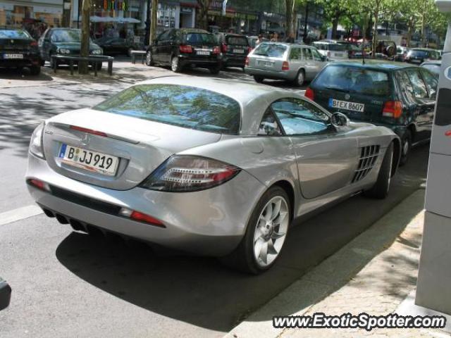 Mercedes SLR spotted in Berlin, Germany