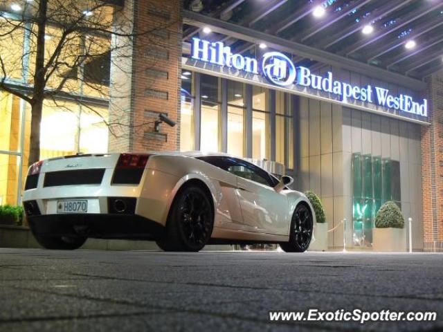 Lamborghini Gallardo spotted in Budapest, Hungary