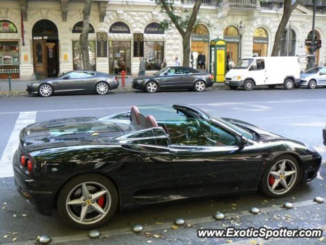 Ferrari 360 Modena spotted in Budapest, Hungary