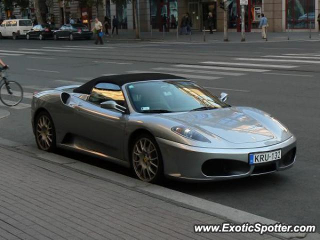 Ferrari F430 spotted in Budapest, Hungary