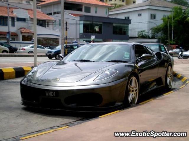 Ferrari F430 spotted in Kuala Lumpur, Malaysia