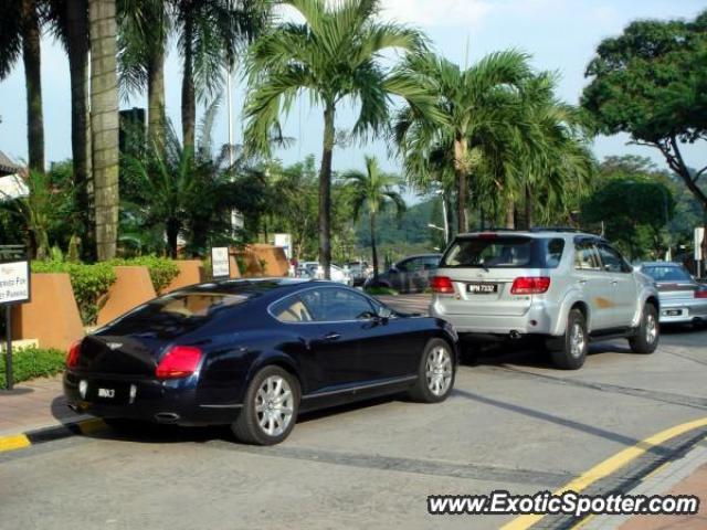 Bentley Continental spotted in Kuala Lumpur, Malaysia