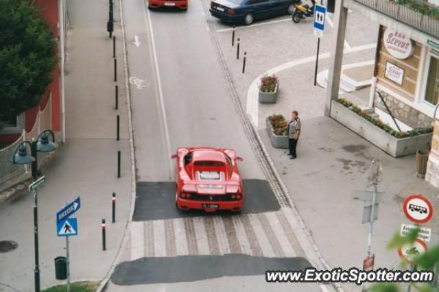 Ferrari F50 spotted in Velden, Austria