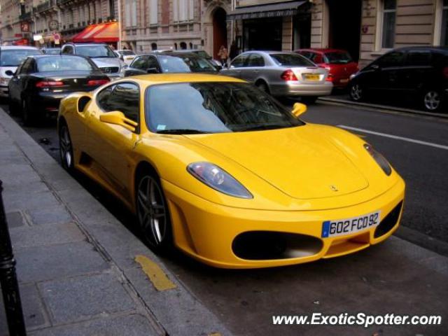 Ferrari F430 spotted in Paris, France