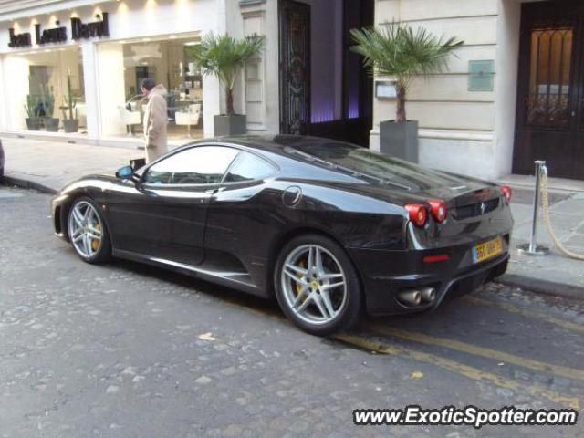 Ferrari F430 spotted in Paris, France