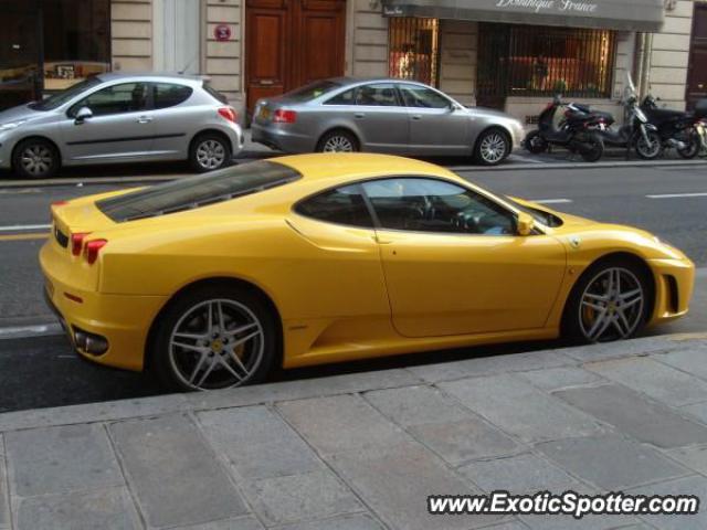 Ferrari F430 spotted in Paris, France