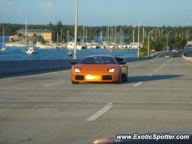 Lamborghini Murcielago spotted in Miami, Florida