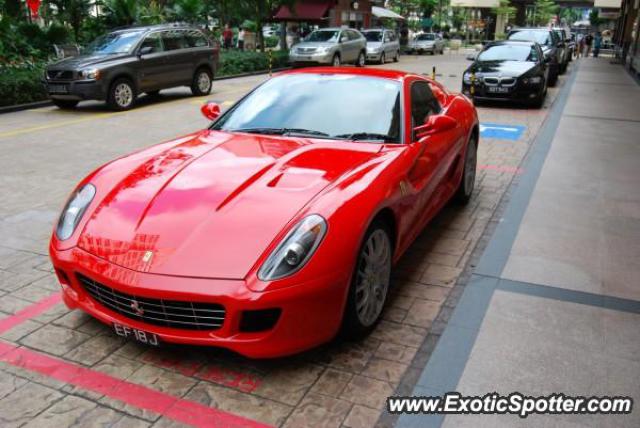 Ferrari 599GTB spotted in Singapore, Singapore