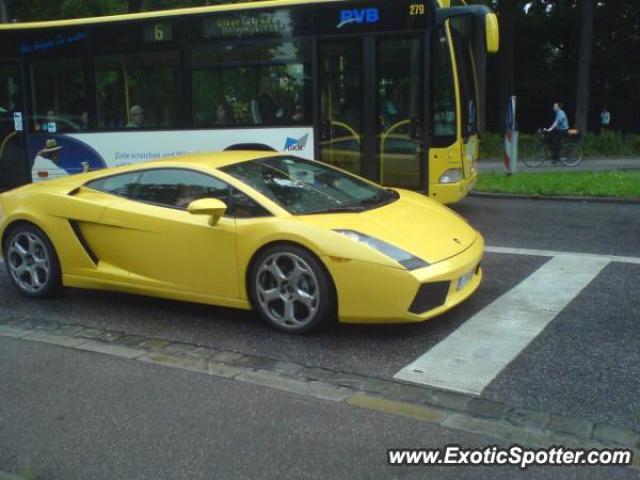 Lamborghini Gallardo spotted in Regensburg, Germany