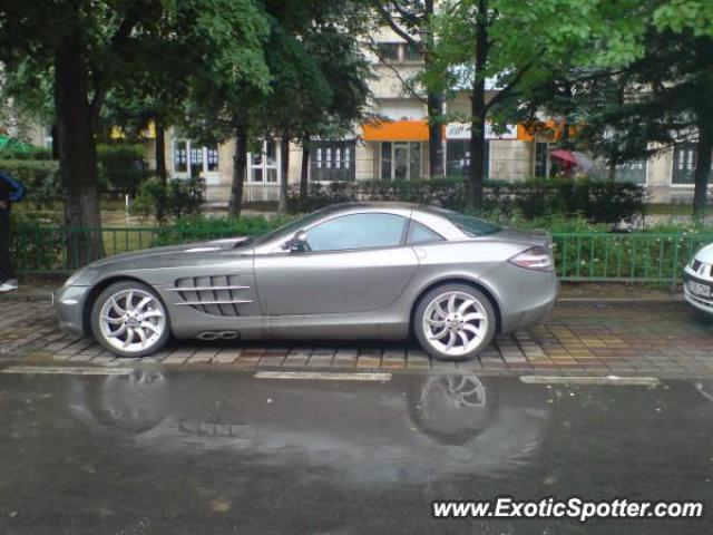 Mercedes SLR spotted in Bucharest, Romania