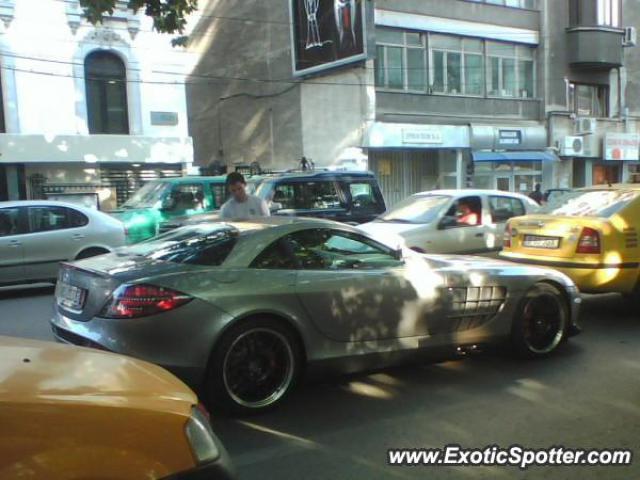 Mercedes SLR spotted in Bucharest, Romania