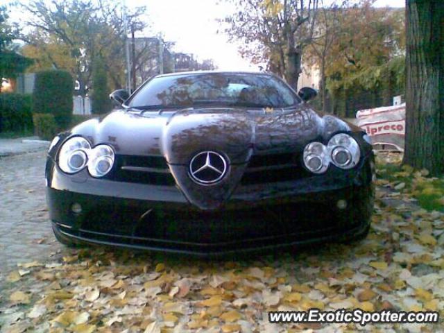 Mercedes SLR spotted in Craiova, Romania