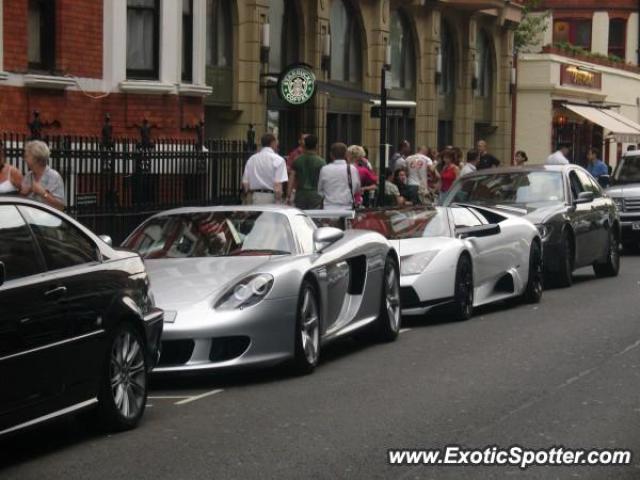 Porsche Carrera GT spotted in London, United Kingdom