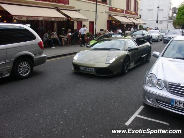 Lamborghini Murcielago spotted in London, United Kingdom