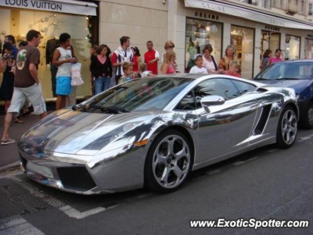 Lamborghini Gallardo spotted in Cannes, France