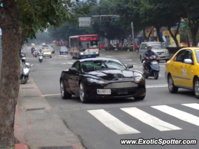 Aston Martin DB9 spotted in Taipei, Taiwan