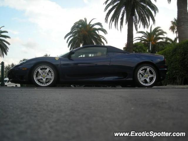 Ferrari 360 Modena spotted in Palm Beach, Florida