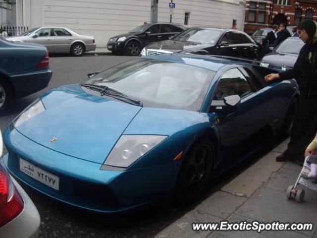 Lamborghini Murcielago spotted in London, United Kingdom