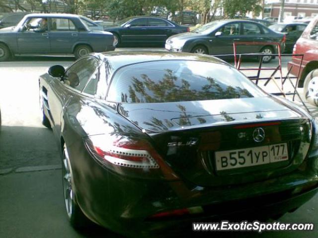 Mercedes SLR spotted in Moscow, Russia