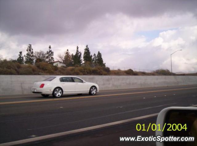 Bentley Continental spotted in Moreno valley, California