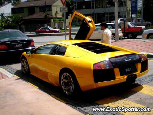 Lamborghini Murcielago spotted in Kuala Lumpur, Malaysia