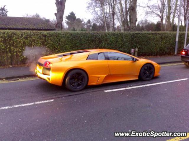 Lamborghini Murcielago spotted in Nottingham, United Kingdom