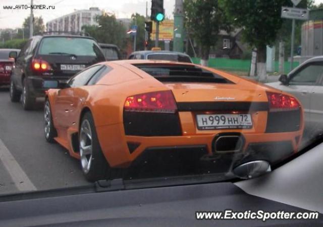 Lamborghini Murcielago spotted in Tyumen, Russia