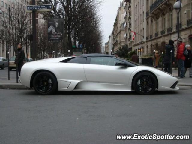 Lamborghini Murcielago spotted in Paris, France