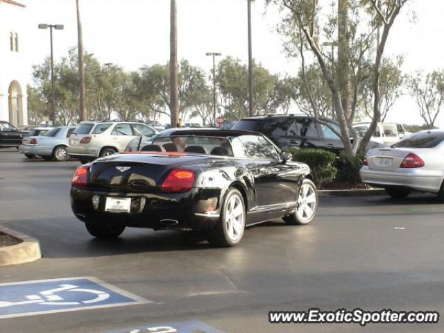 Bentley Continental spotted in Newport, California