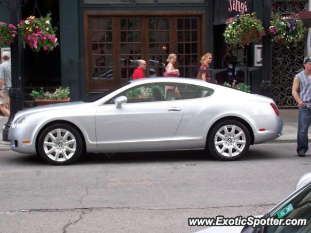 Bentley Continental spotted in Chicago, Illinois