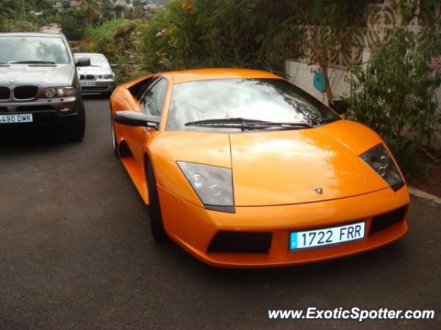 Lamborghini Murcielago spotted in Tenerife, Spain