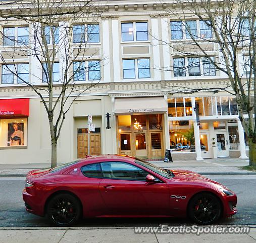 Maserati GranTurismo spotted in Vancouver, Canada