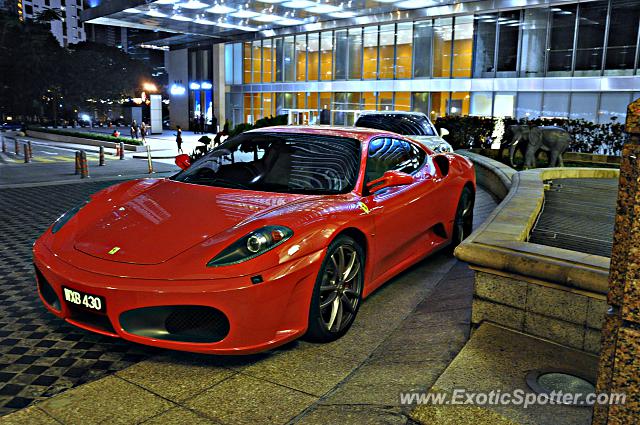 Ferrari F430 spotted in KLCC Twin Tower, Malaysia